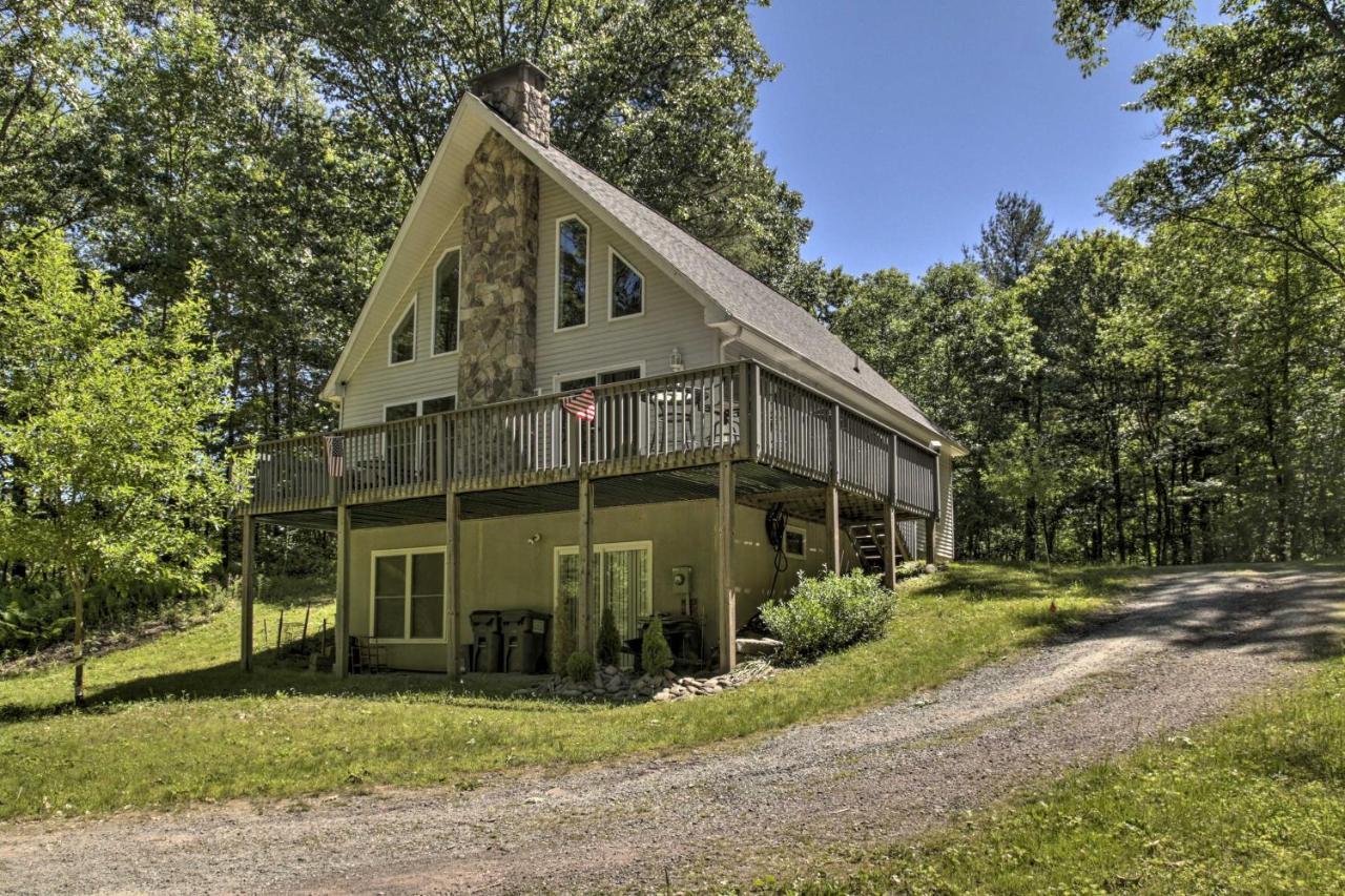 Spacious Home With Deck, Grill And Delaware River View Callicoon المظهر الخارجي الصورة