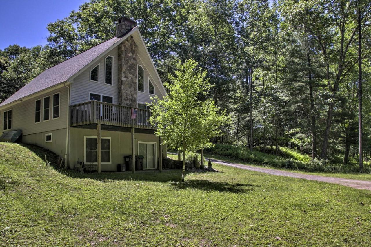 Spacious Home With Deck, Grill And Delaware River View Callicoon المظهر الخارجي الصورة